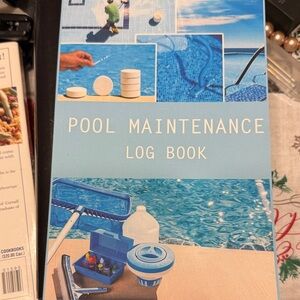 Pool Maintenance Log Book